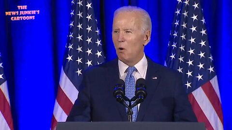 What in the world is Biden trying to say here?