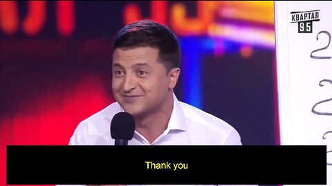 The time when Vladimir Zelensky was telling the truth