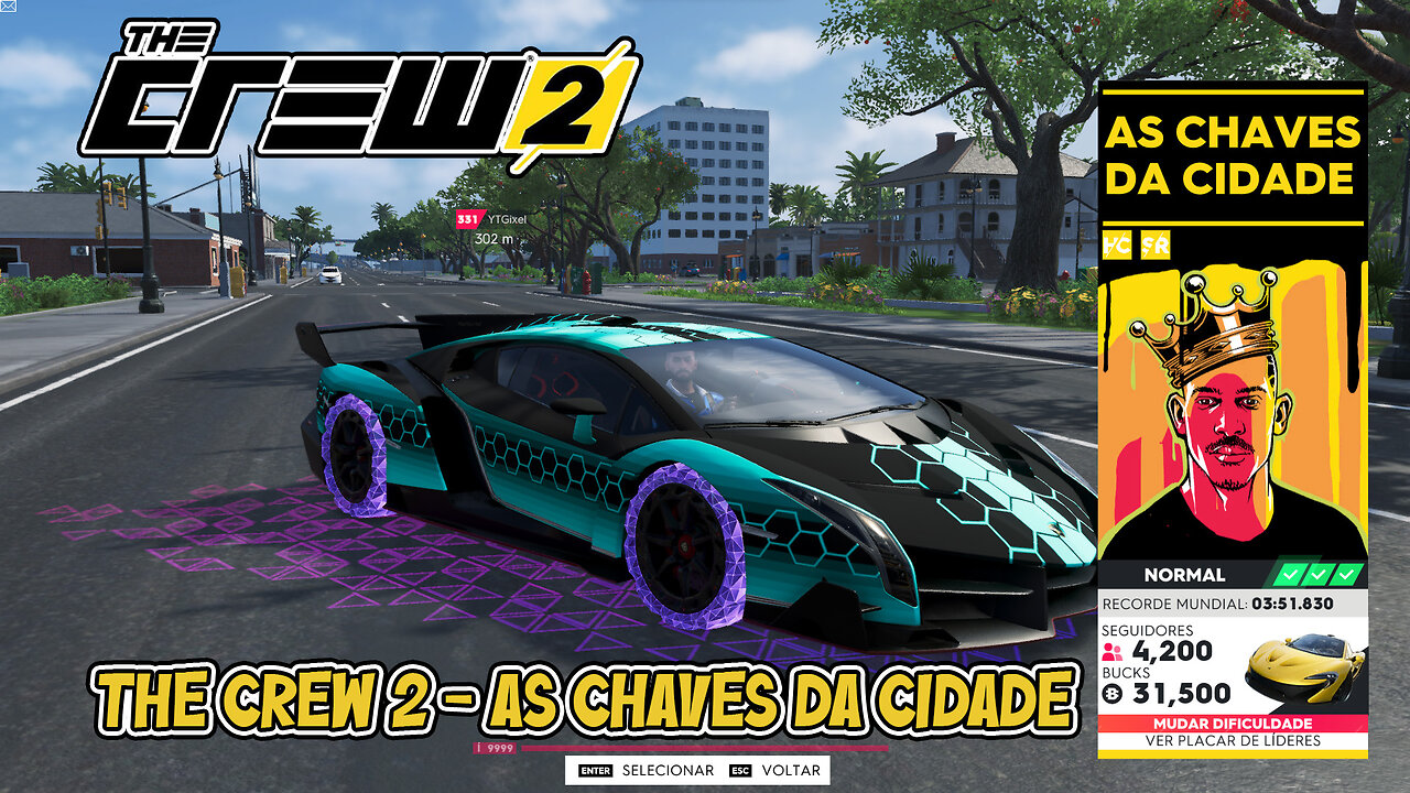 The Crew 2 - As Chaves da Cidade | Lamborghini Veneno 2013 e KTM X-Bow R 2016