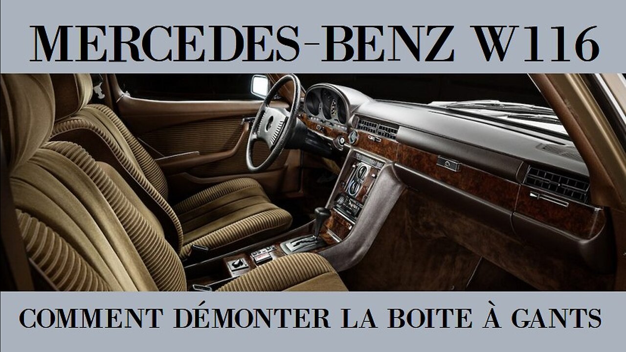 Mercedes-Benz W124 - Comment changer le démarreur tutorial remplacement