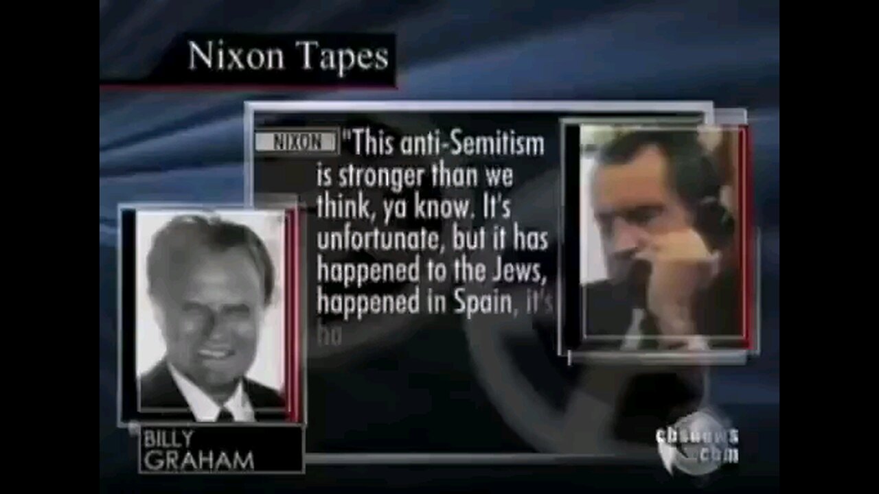 President Nixon & Billy Graham ; Important conversation