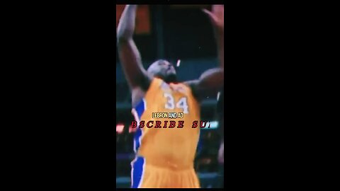 Bron & A.D. vs Kobe & Shaq. Shaq said who guarding me