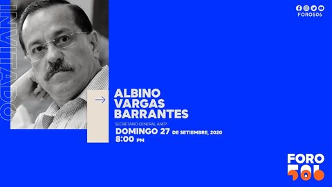 Foro 506 Albino Vargas; Domingo 27.