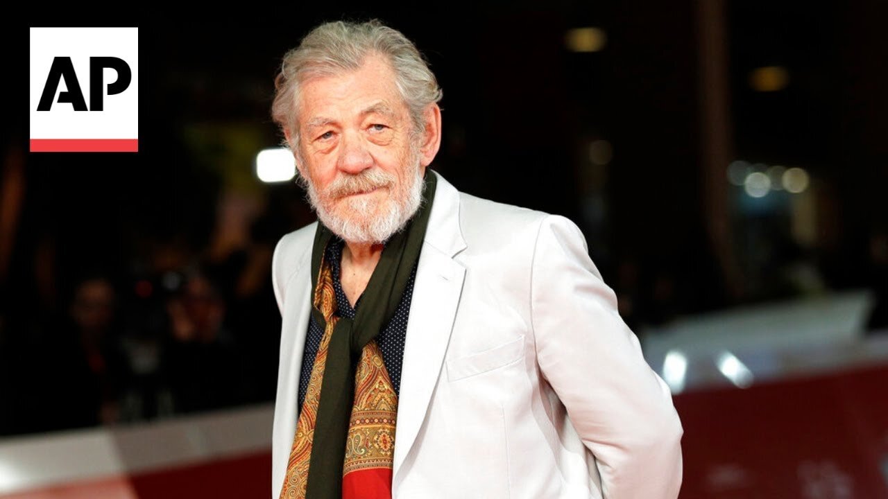 Ian McKellen's 'lucky escape' after falling off the stage during a June theater performance