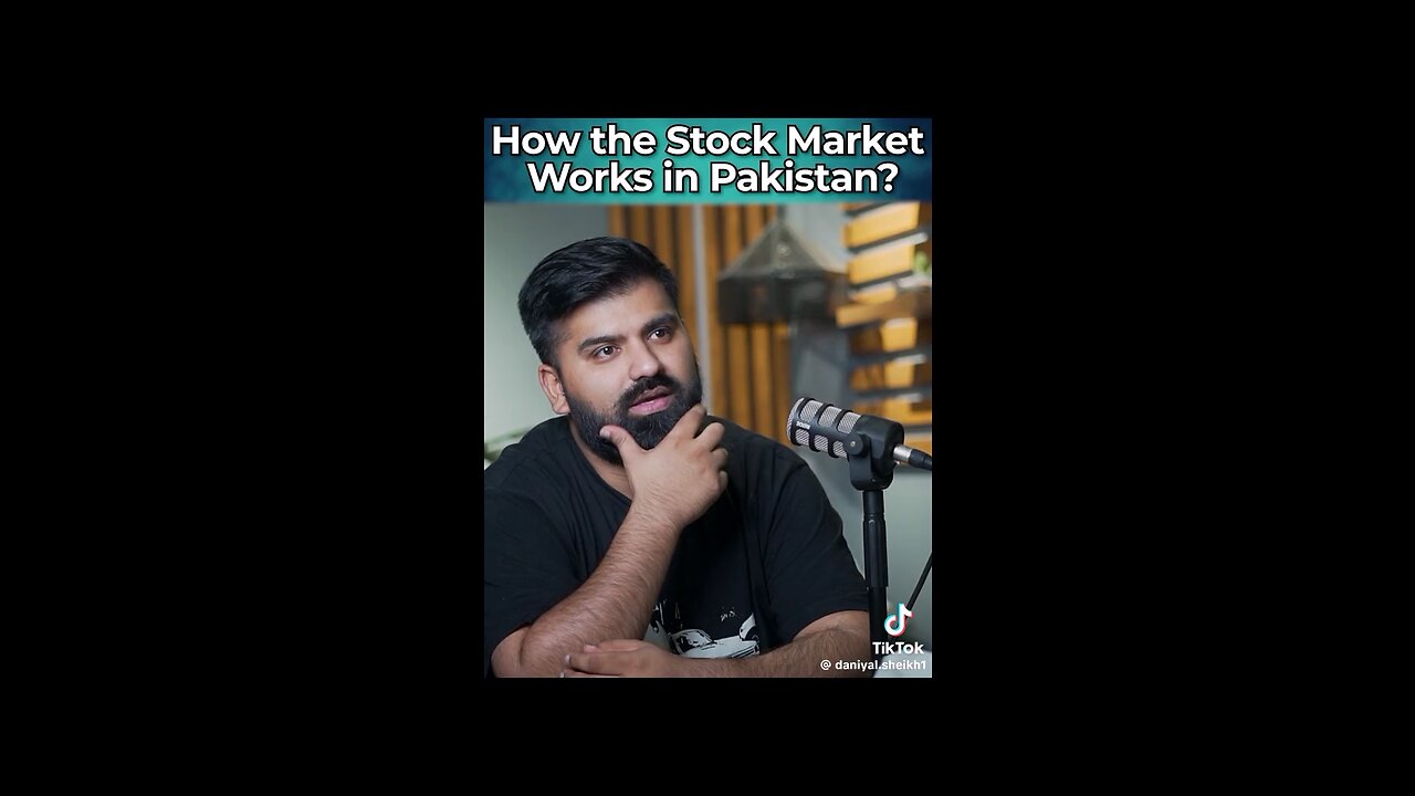 How the stock market works in pakistan 🤨