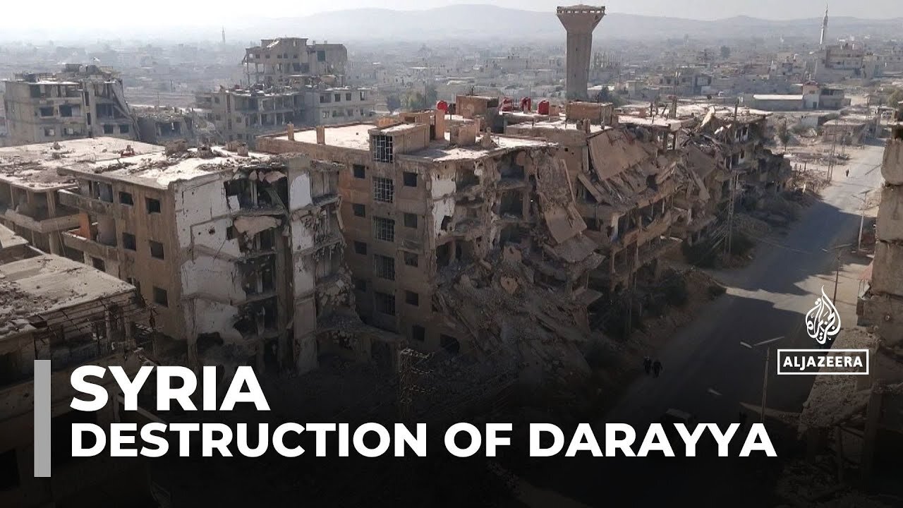 Scale of destruction: Reconstruction required in Damascus suburb Darayya