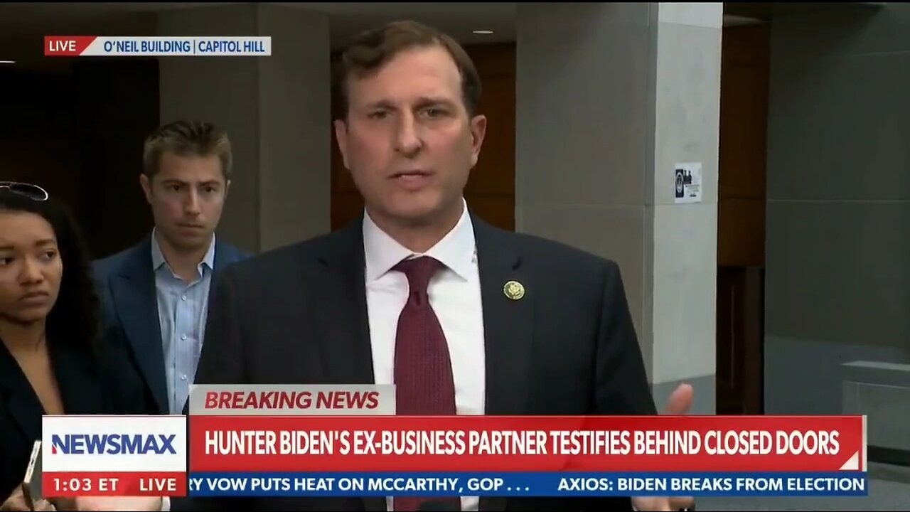 Dem Rep Goldman Gets Nervous When Confronted On Joe Biden’s Lies About Hunter’s Business Associates