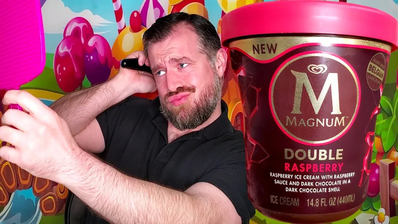 Magnum Double Raspberry Ice Cream | Check Out This Saucy Treat!