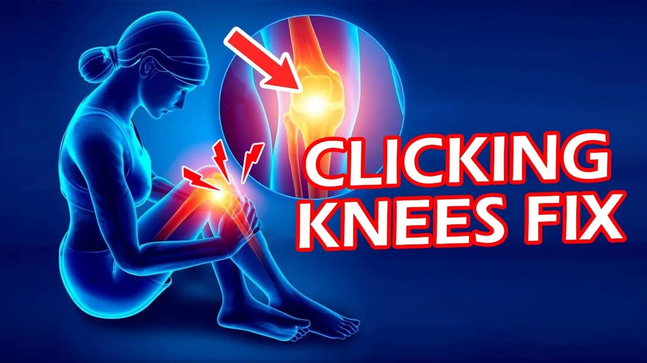 Fix Clicking Knees Now (Easy Stretch)