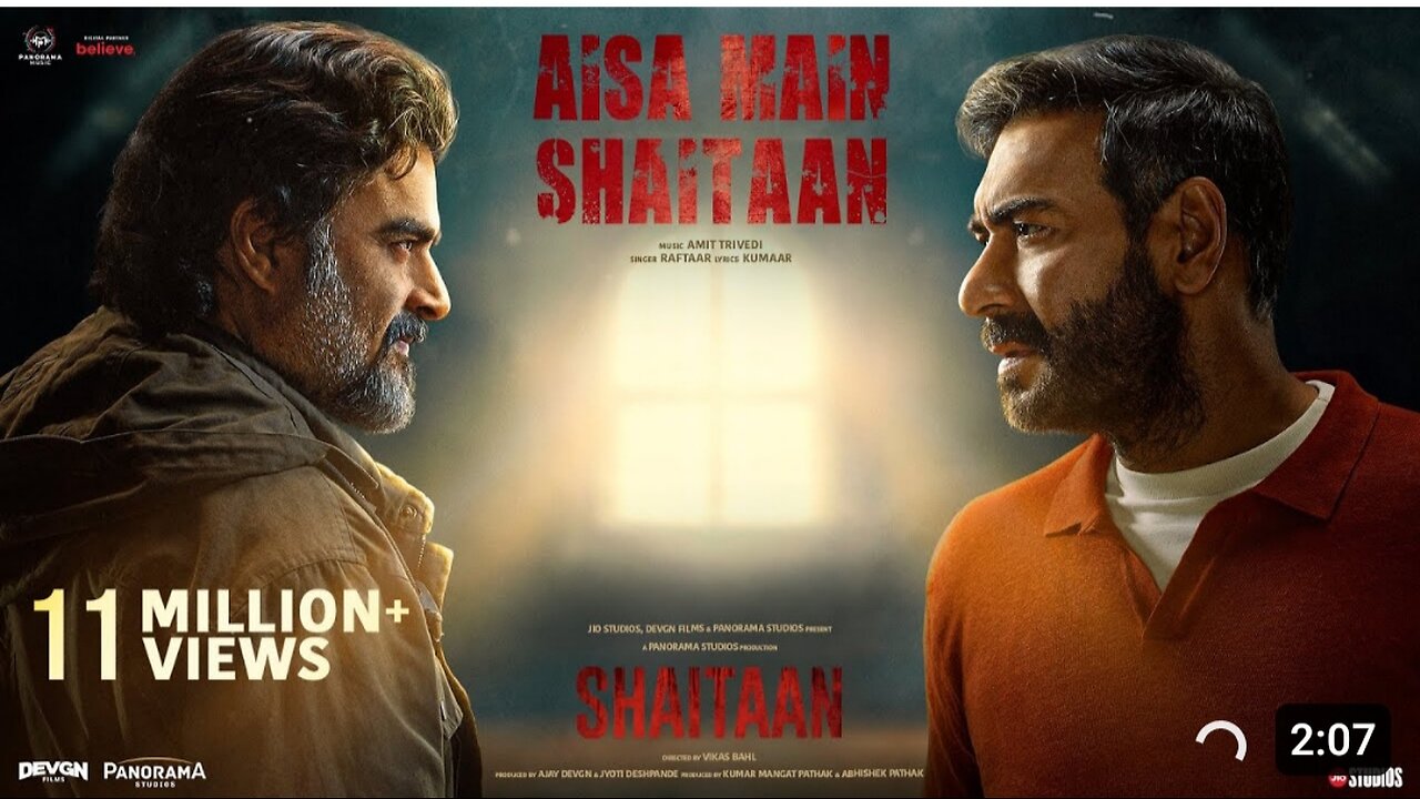 Aisa Main Shaitaan - Song | Shaitaan | Ajay Devgn, R Madhavan, Jyotika | Amit T, Raftaar, Kumaar