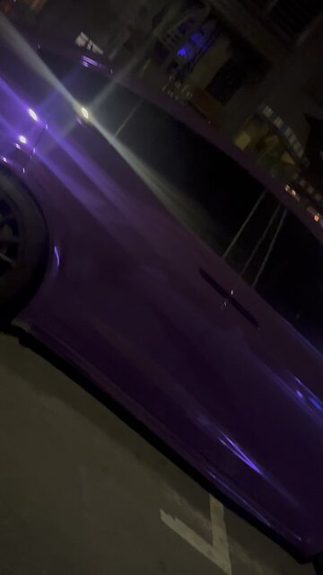 Purple Shiny Tesla