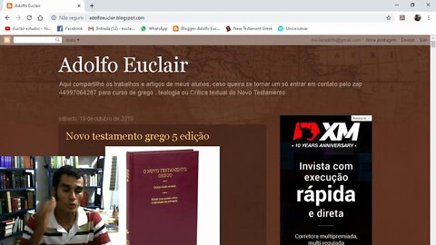 Curso de grego ou de crítica textual eis meu whatshapp