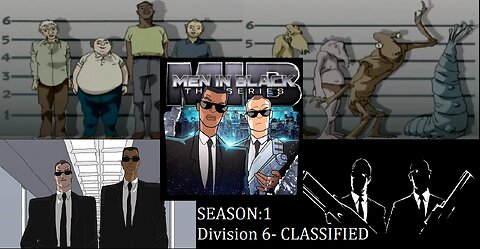 Men In Black: The Animated Series (Episodes 1-10) Volume 1.