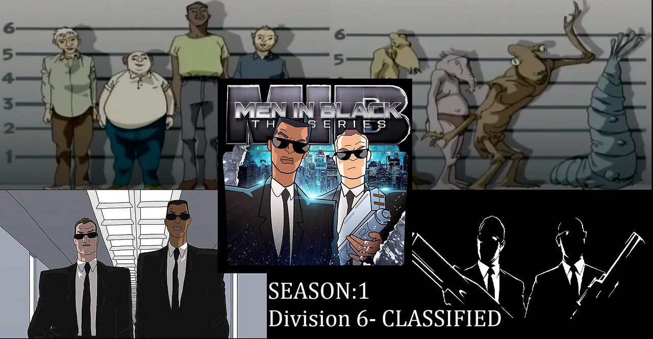 Men In Black: The Animated Series (Episodes 1-10) Volume 1.