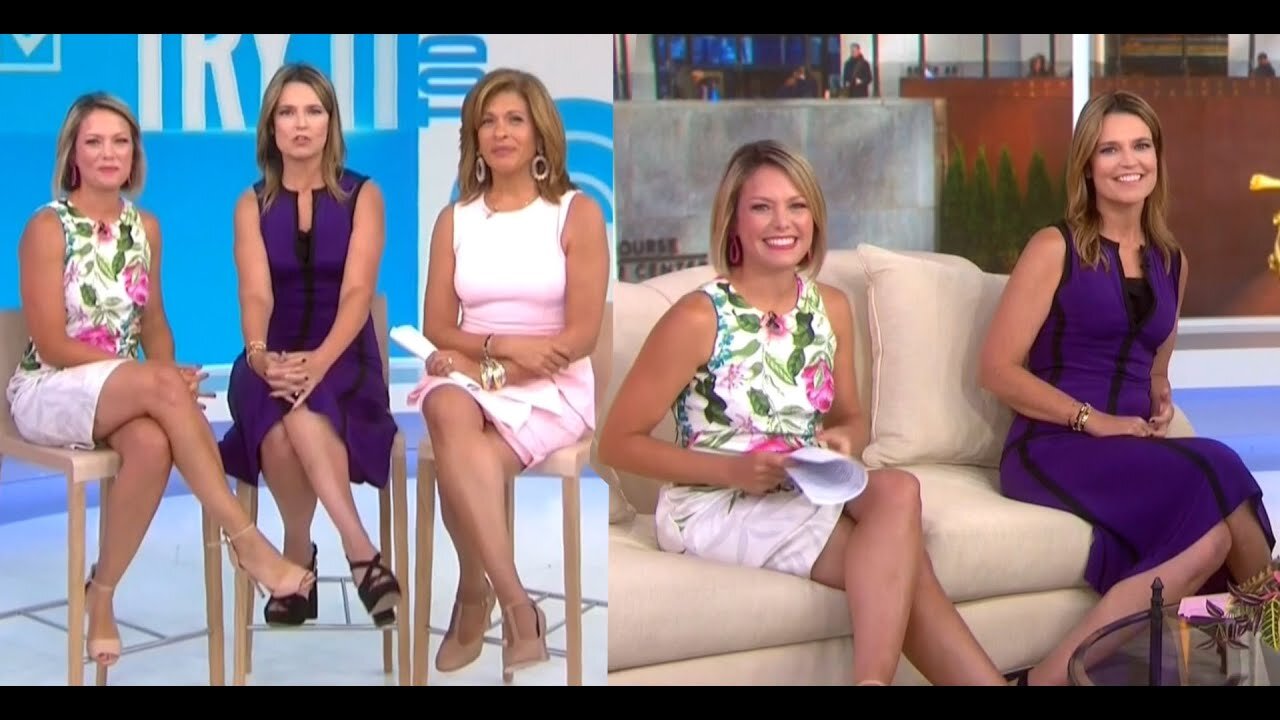 👑 Dylan Dreyer and Savannah Guthrie Aug 6 2018