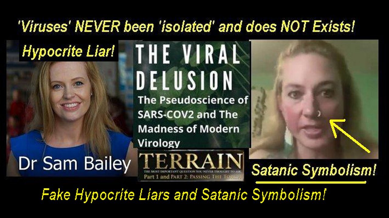 Hypocrite Liar Dr Sam Bailey ft Pierced Rebecca Culshaw-Smith: Fake Epidemics & Drugs! [16.01.2024]