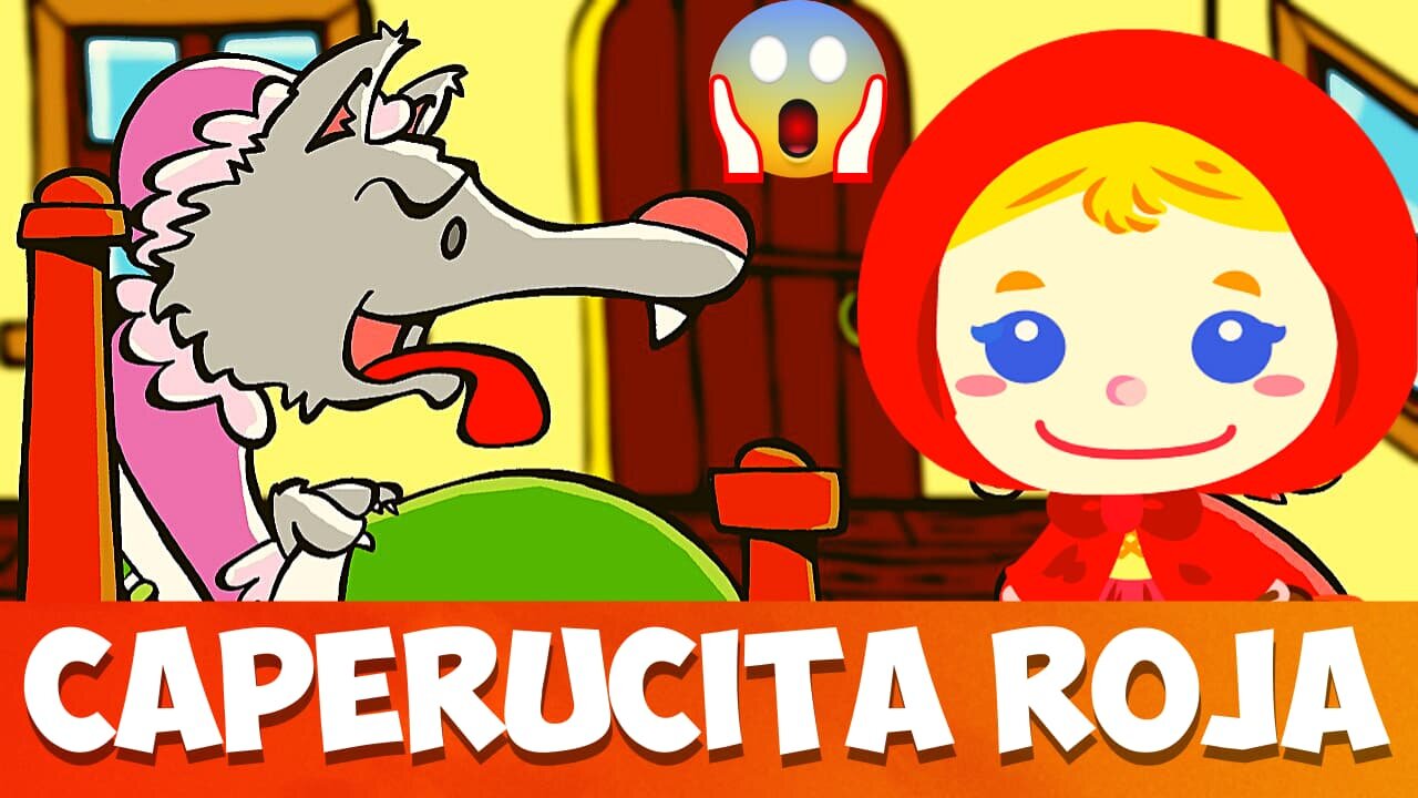 CAPERUCITA ROJA Y EL LOBO FERÓZ 👧🏻🐺 | Caperucita y El Lobo Cuento Infantil 🏡 | Valentina Zoe Disney