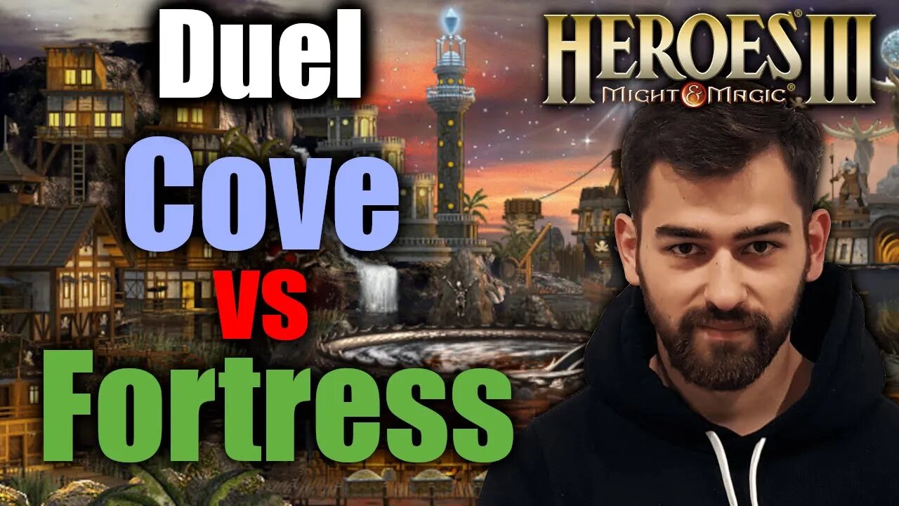 Cove vs Fortress | Gluhammer Heroes HotA 3 Multiplayer PL