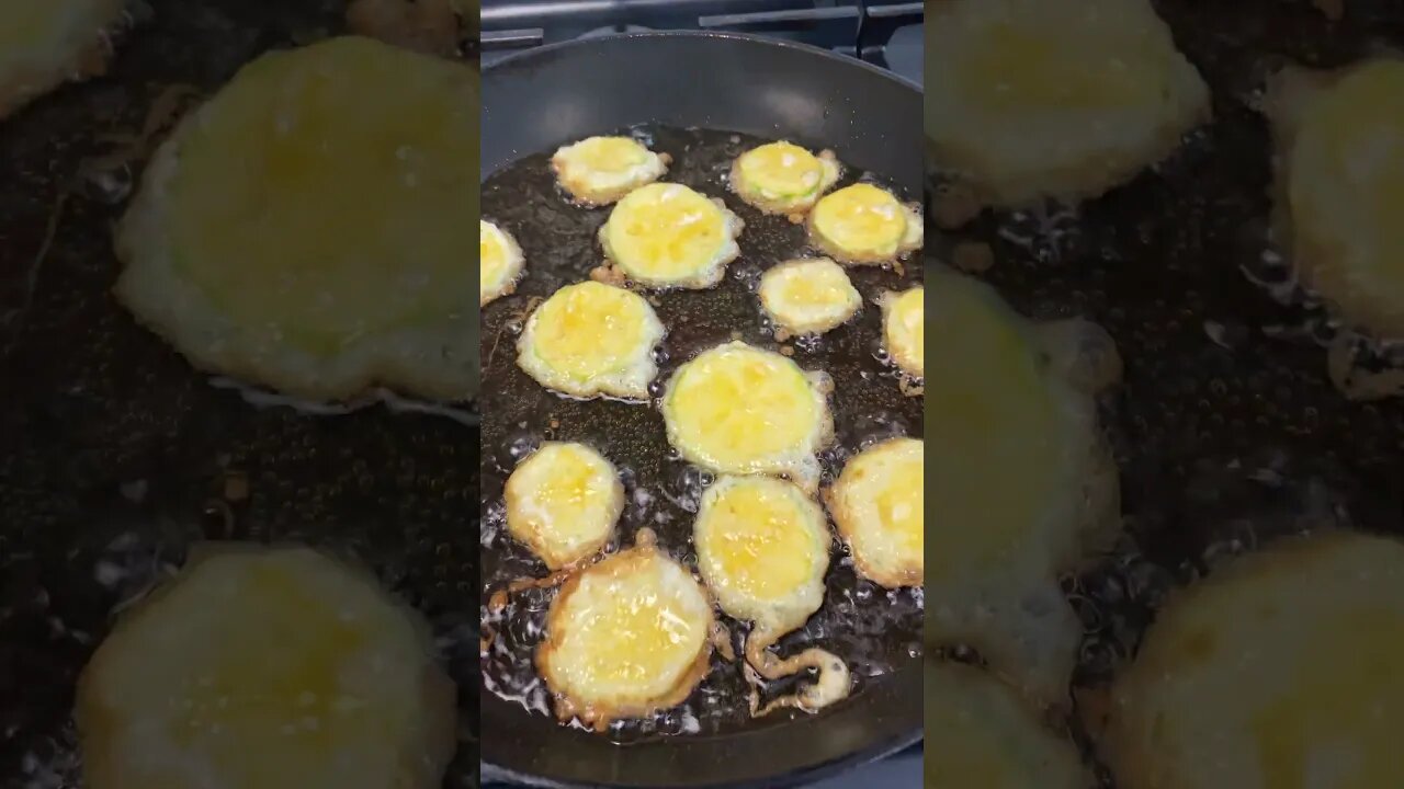 Viral 10 minute Zucchini Tempura Recipe: Easy, Tasty, and Addictive #cooking #viral #vegetarian