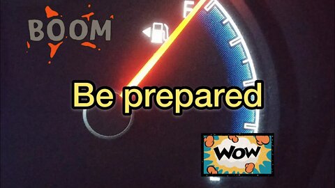 Be Prepared