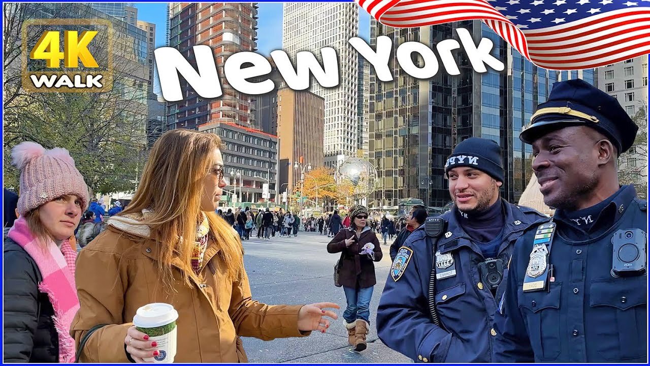 【4K】WALK After Thanksgiving Parade in New York City NYC vlog