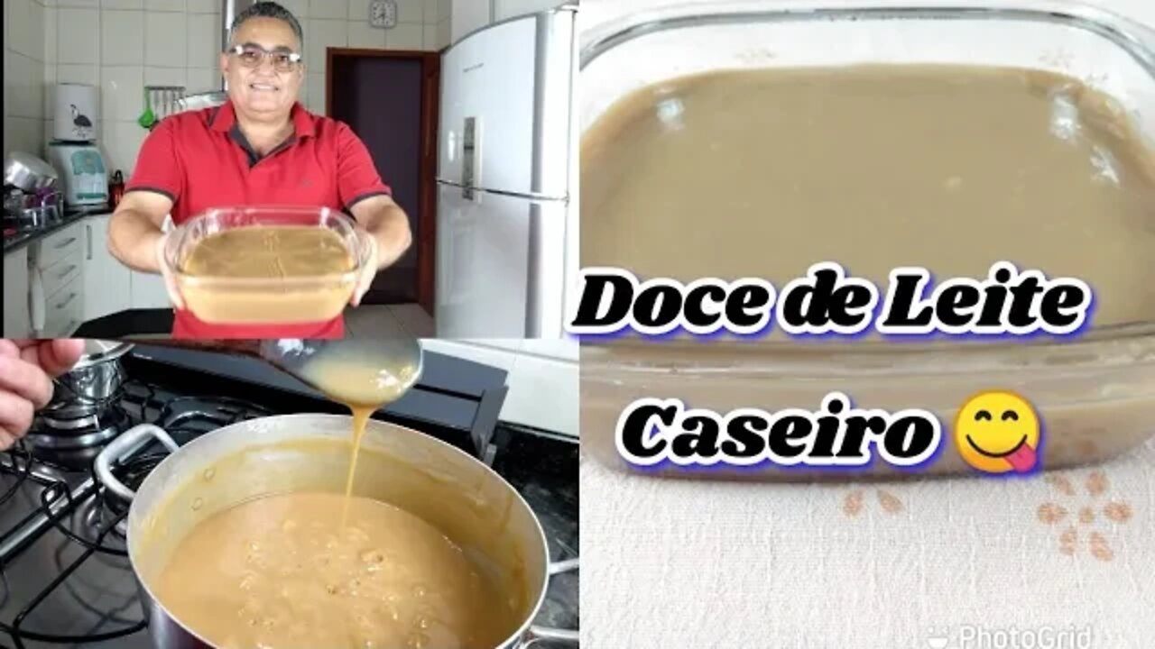 Como Fazer Doce de Leite Caseiro