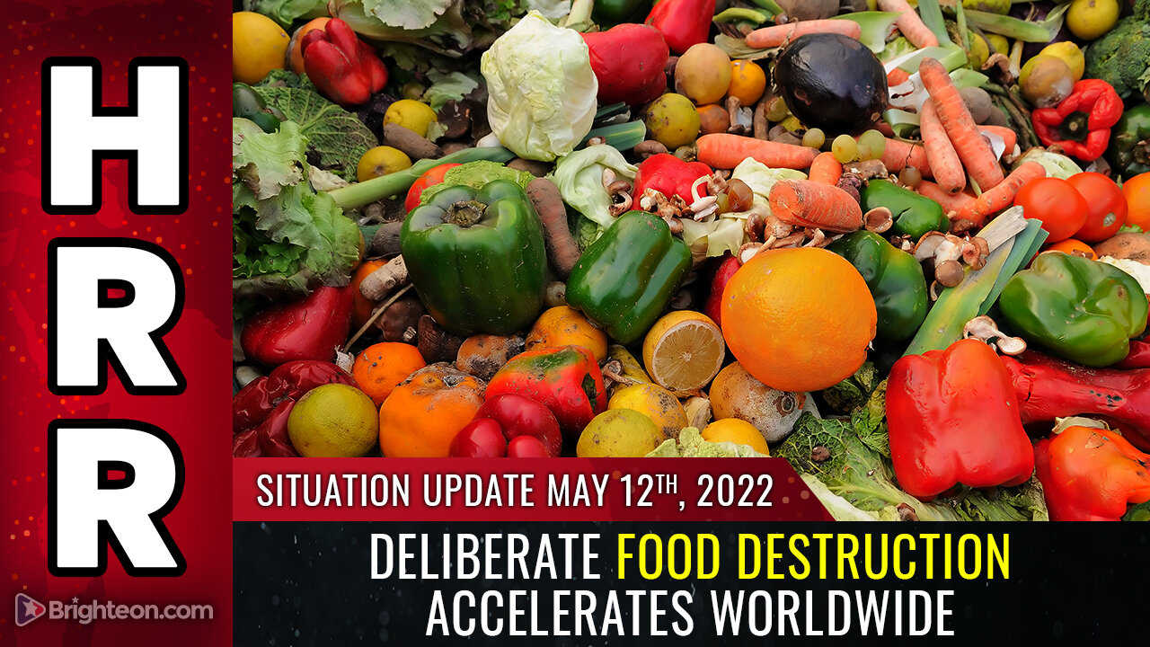 Situation Update, May 12 2022 - Deliberate food destruction accelerates worldwide