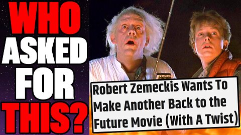 Robert Zemeckis Says He Has Pitched ANOTHER Back to the Future Movie To Universal Studios!