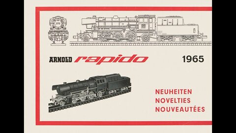 Arnold Modellbahn Katalog von 1965