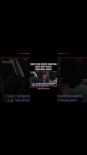 Cruz Stuns Rights Campaign Chief with Simple Preschool Query!