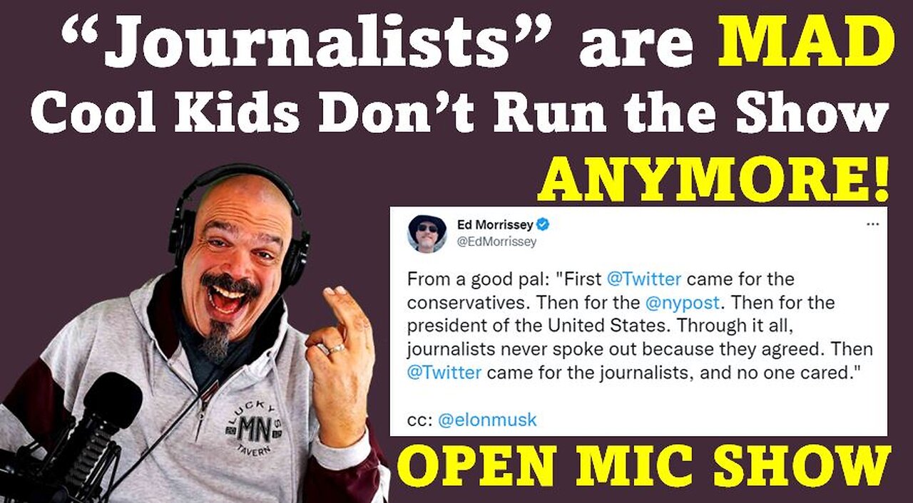 The Morning Knight LIVE! No. 963 - Journalists are MAD Cool Kids Don’t Run the Show Anymore