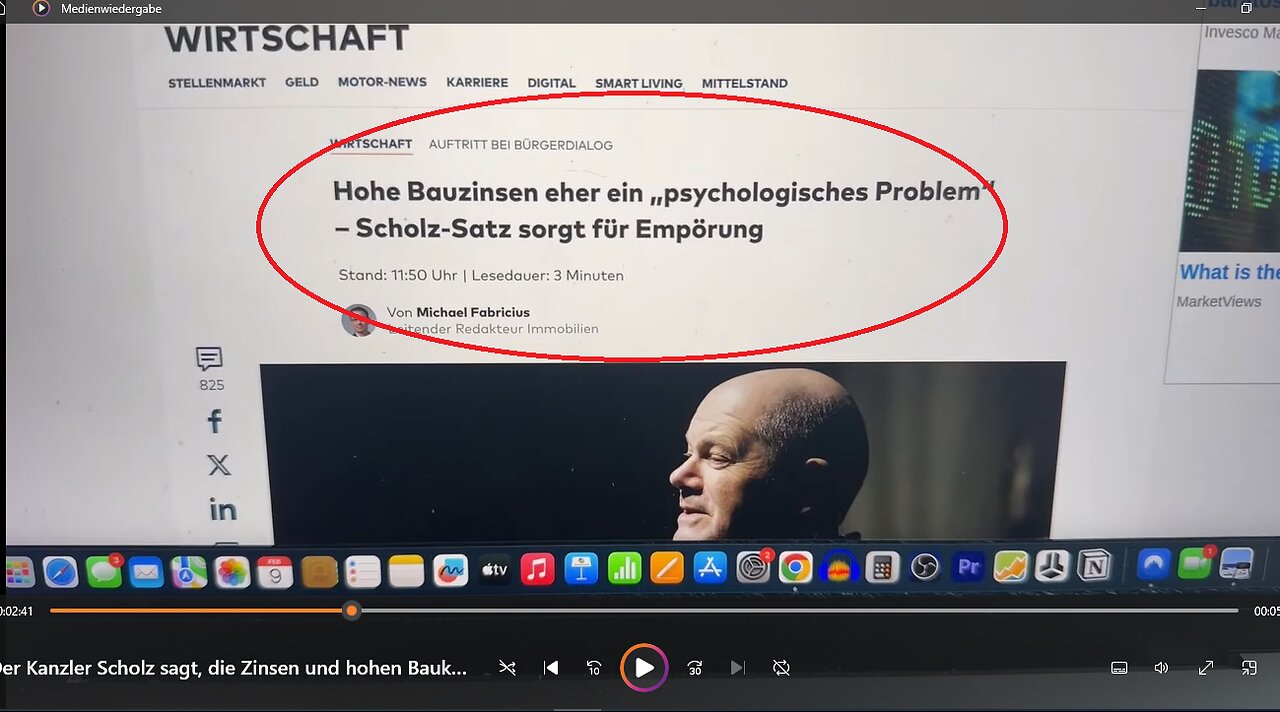 Unser Kanzler ist anscheinend jetzt auch Psychologe