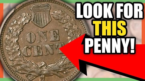 RARE OLD PENNY WORTH MONEY - 1865 INDIAN HEAD PENNY VALUE
