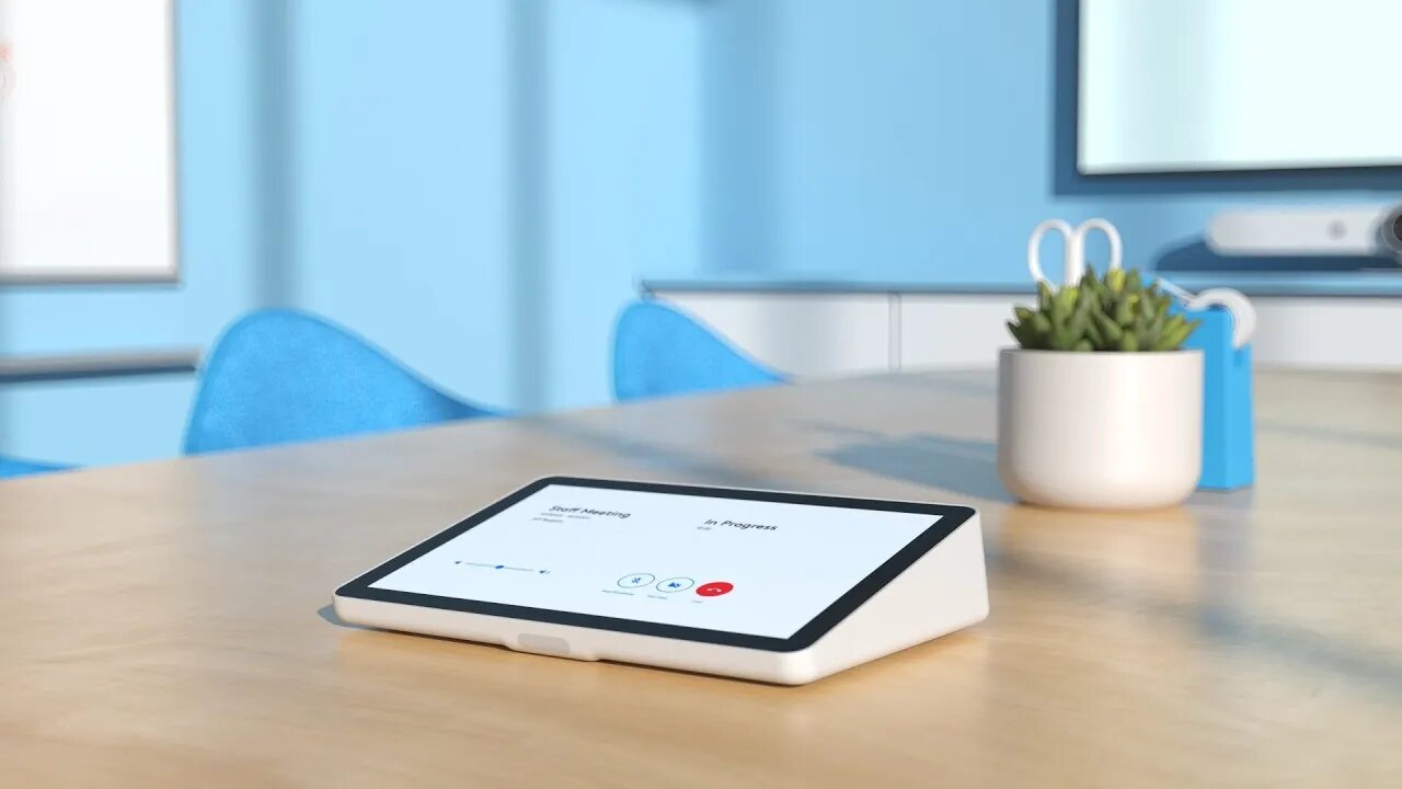 Logitech Tap Scheduler Overview and Setup A Scheduling Panel for Any Meeting Space
