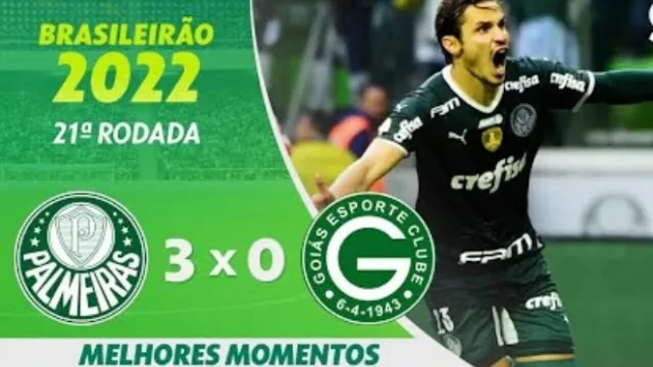 MELHORES MOMENTOS PALMEIRAS X GOIÁS, CONFIRA