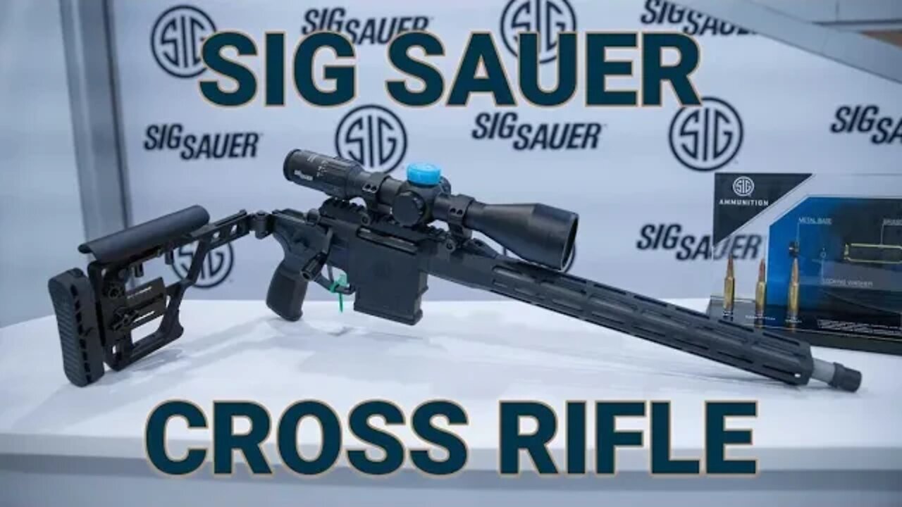 Sig Cross Rifle at SHOT 2020