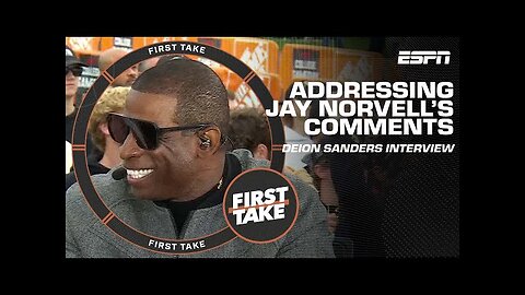 Deion Sanders addresses Jay Norvell's comments and talks Shedeur's future | First Take