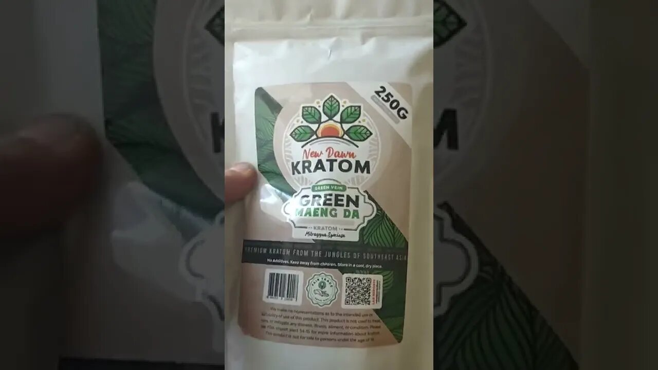 New Dawn kratom.. strain specific... giving this green Maeng da a fair chance.. learning