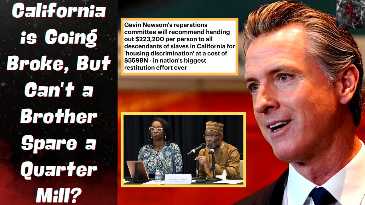 California Reparations Committee Looks to Hand Out $250,000 Per "Injured" Party! What a Joke!