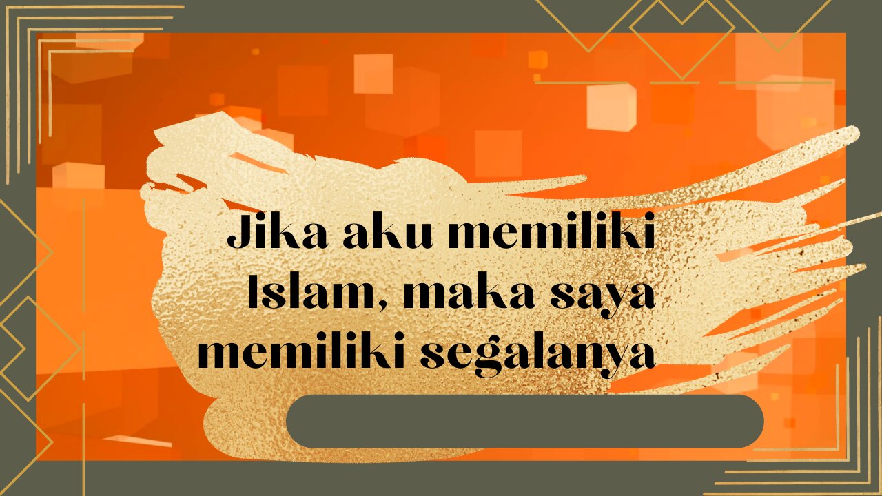 Jika aku memiliki Islam, maka saya memiliki segalanya#short#shorts#rumbleshort