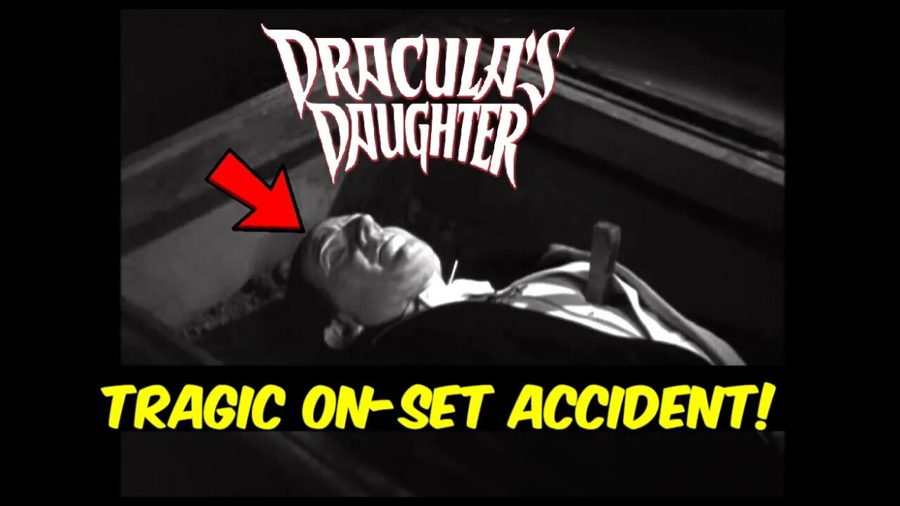 The Tragic Event That Took Place While Filming "Dracula's Daughter!"