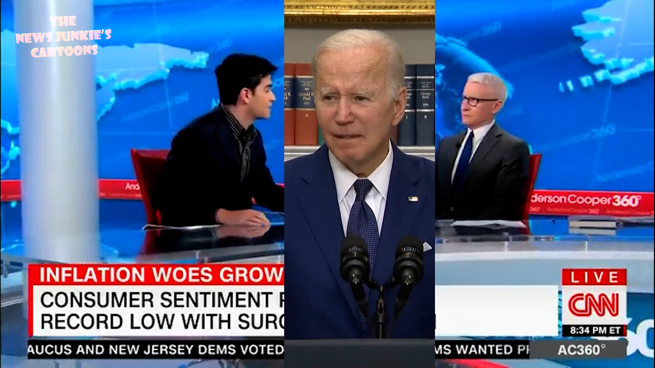 CNN's Cooper is so out of touch that someone has to tell him how awful everything is under Biden.