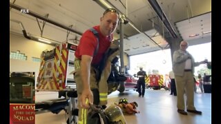 Local firefighter to walk across Michigan raise awareness for first responders battling cancer