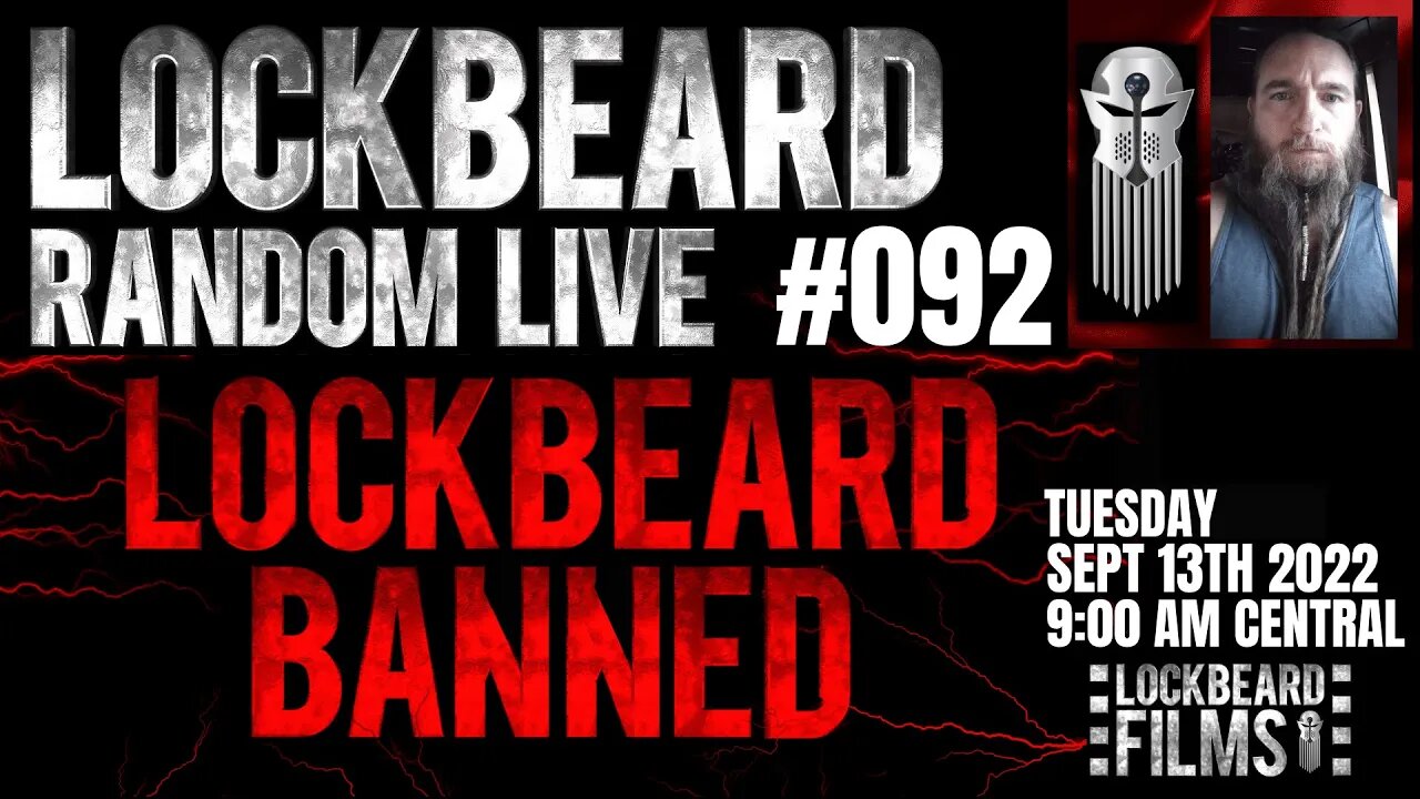 LOCKBEARD RANDOM LIVE #092 Lockbeard Banned