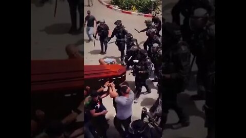 Israeli Police Attack Mourners at Palestinian Journalist’s Funeral