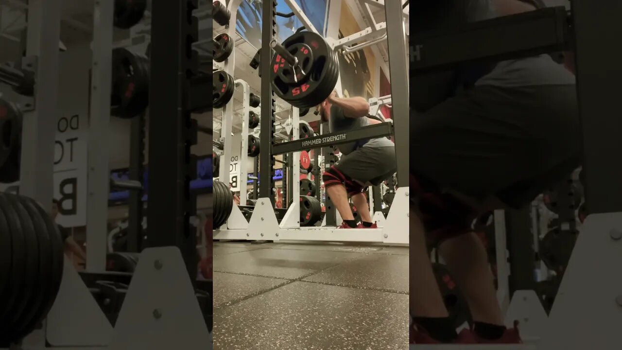 425lb Barbell Back Squats PR