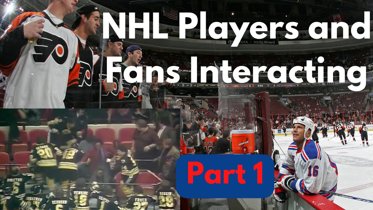 NHL HOCKEY PLAYER & FAN INTERACTIONS | PART 1