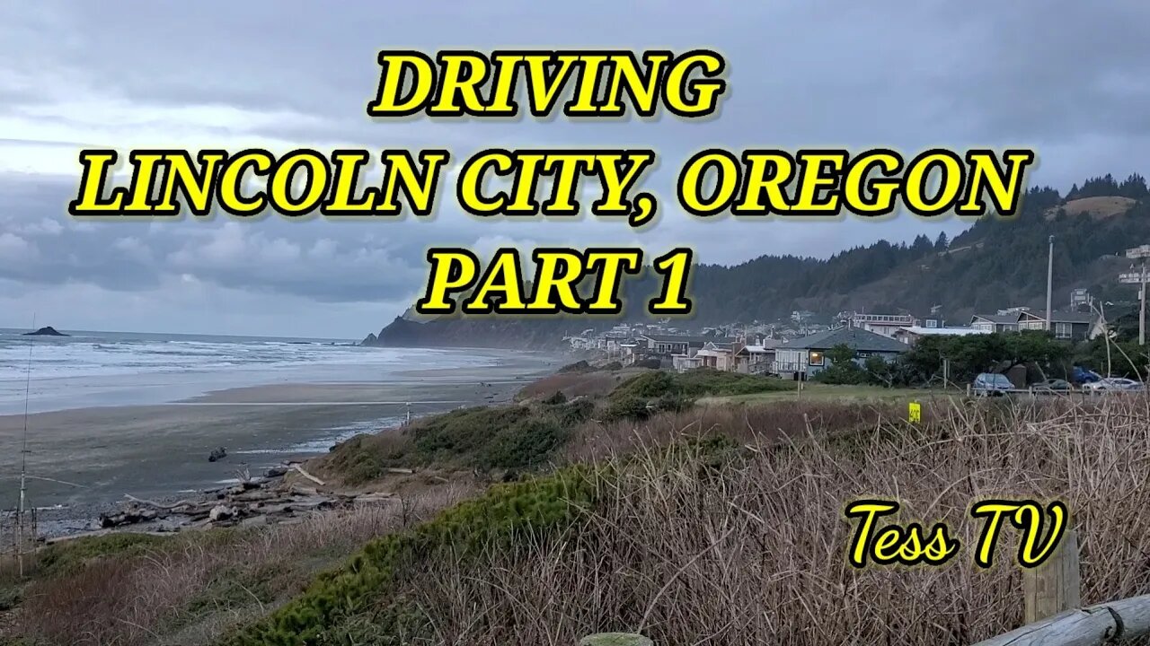 DRIVING LINCOLN CITY,OREGON PART 1🇺🇲