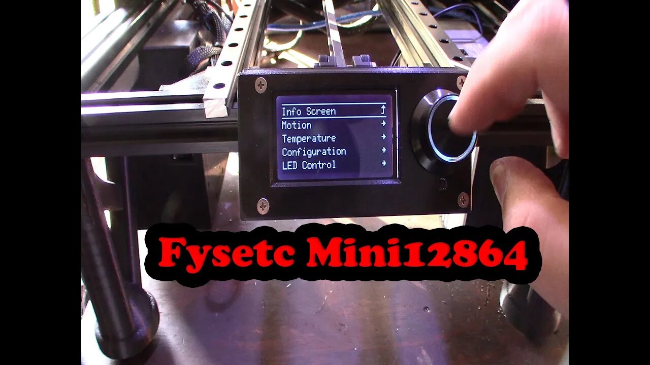 Fysetc Mini12864 2.1 RGB neopixel LCD Panel with SKR 1.3 3D printing LCD Marlin 2.0