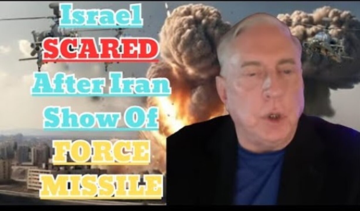 Douglas Macgregor: Israel SCARED After Iran Show Of FORCE MISSILE In Air Strike, Sends Warning To US